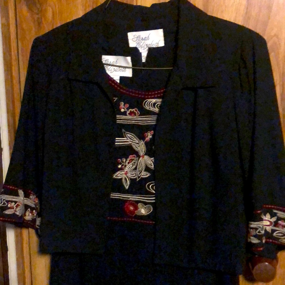 Vintage Sarah Elizabeth 2 pc Dress and Jacket